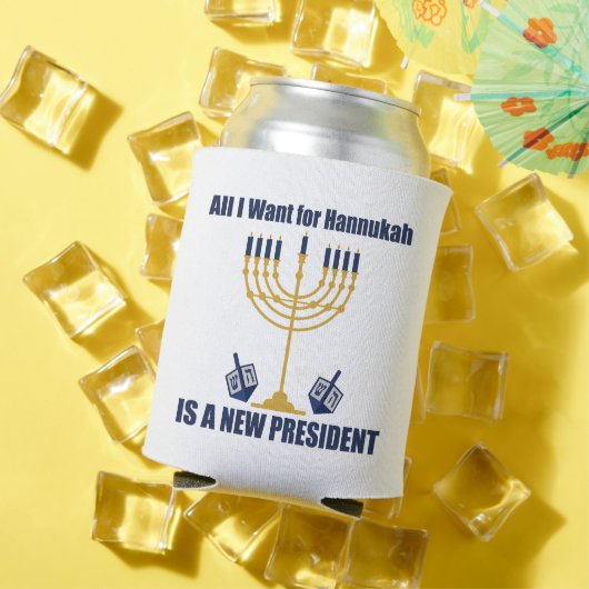 Funny Jewish Anti Trump Politisch Hanukkah Dosenkühler (In Situ Sommer)