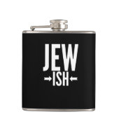 Funny Jewish Gift für Bat/Bar Mitzvah oder Hanukka Flachmann (Vorderseite)