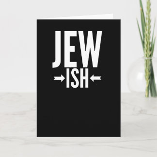 Funny Jewish Gift für Bat/Bar Mitzvah oder Hanukka Karte