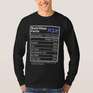Funny Jewish Hebrew Israel Vatertag oder Birthda T-Shirt