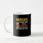 Funny Jewish Pessach Moses Tablet Data Cloud Comp Kaffeetasse (Links)