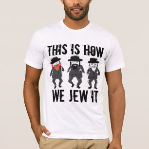 FUNNY JEWISH T - SHIRT SO JEDOCH.
