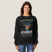 Funny Jewish Ugly Sweater Sweatshirt (Vorne ganz)