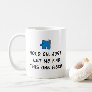 Funny Jigsaw Puzzle Tasse - Puzzle Lover Geschenk
