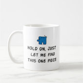 Funny Jigsaw Puzzle Tasse - Puzzle Lover Geschenk  (Links)