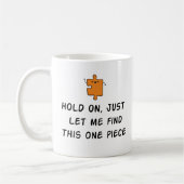 Funny Jigsaw Puzzle Tasse - Puzzle Lover Geschenk  (Links)