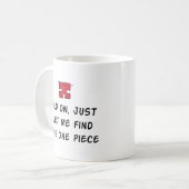 Funny Jigsaw Puzzle Tasse - Puzzle Lover Geschenk (Vorderseite Links)