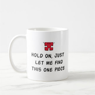 Funny Jigsaw Puzzle Tasse - Puzzle Lover Geschenk