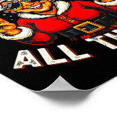 Funny Jingle 67 All The Way Santa Trendy Six Seven Poster (Ecke)