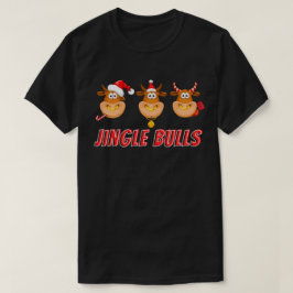 Funny Jingle Bulls Christmas T-Shirt