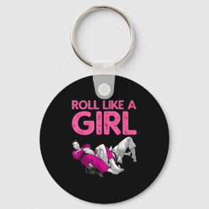 Funny Jiu Jitsu Art for Women Girls Kinder Brasili Schlüsselanhänger
