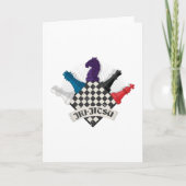 Funny Jiu Jitsu Chess Karte (Vorderseite)