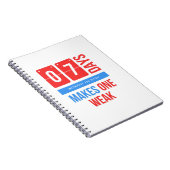 Funny jiu jitsu Kampfsport Notizblock (Rechte Seite)