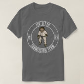 Funny Jiu Jitsu Sloth Team BJJ and Grappling T-Shirt (Design vorne)