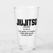 Funny Jiu Jitsu Sprichwort Glas (Vorderseite)