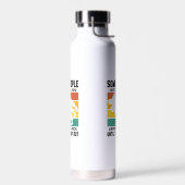 Funny Jiu Jitsu Sprichwort Trinkflasche (Links)