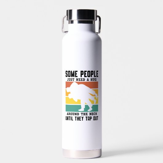 Funny Jiu Jitsu Sprichwort Trinkflasche (Vorne)