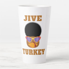 Funny Jive Turkey Latte Tasse