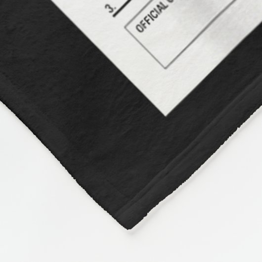 Funny Job Application Form Y Halloween Costume  Fleecedecke (Ecke)