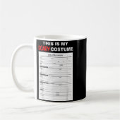 Funny Job Application Form Y Halloween Costume  Kaffeetasse (Links)