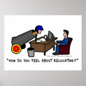 Funny Job Interview Poster (Vorne)