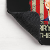 Funny Joe Biden 4. Juli Merry 4. des Vaters Mousepad (Ecke)