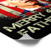 Funny Joe Biden 4. Juli Merry 4. des Vaters Poster (Ecke)