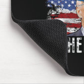 Funny Joe Biden 4. Juli Merry 4. Juli von Vätern D Mousepad (Ecke)