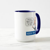 Funny Joe Biden Cup of Joe Tasse (VorderseiteRechts)