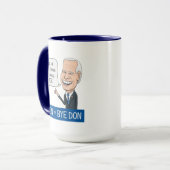 Funny Joe Biden Cup of Joe Tasse (Vorderseite Links)