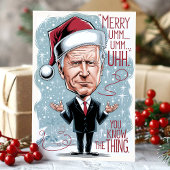 Funny Joe Biden Frohe Weihnachten Sie wissen, was 