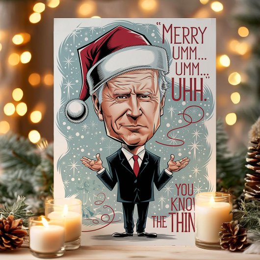 Funny Joe Biden Frohe Weihnachten Sie wissen, was