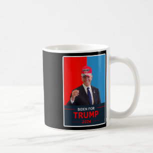 Funny Joe Biden für Trump 2024 Wahlen tragen eine  Kaffeetasse