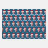 Funny Joe Biden Happy 4. Osterweihnachtsfest Geschenkpapier Set (Vorderseite 3)