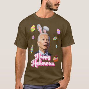 Funny Joe Biden Happy Halloween Konfuse Osterbi Bi T-Shirt