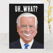 FUNNY JOE BIDEN HAT BIRTHDAY JEDERZEIT KARTE VERWE (Gelbe Blume)