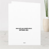 FUNNY JOE BIDEN HAT BIRTHDAY JEDERZEIT KARTE VERWE (Rückseite)