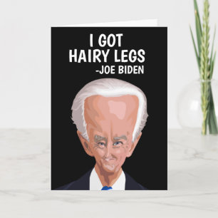 FUNNY JOE BIDEN JEDEN ANLASS GREETING CARD FEIERTAGSKARTE