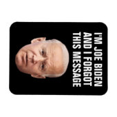 FUNNY JOE BIDEN LARGE FOTO MAGNETS MAGNET (Horizontal)