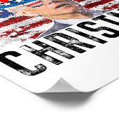 Funny Joe Biden Merry 4. Weihnachten 4. Juli Poster (Ecke)