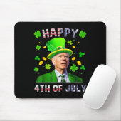 Funny Joe Biden Niedlich St Patricks Day Bowling M Mousepad (Mit Mouse)