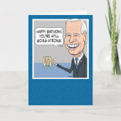 Funny Joe Biden No Malarkey Birthday Karte (Vorderseite)