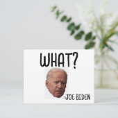 FUNNY JOE BIDEN POSTCARDS POSTKARTE (Stehend Vorderseite)