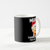 Funny Joe Biden Santa Hat Merry Thanksgiving Chris Kaffeetasse (VorderseiteRechts)