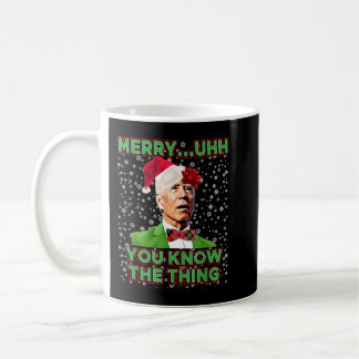 Funny Joe Biden Sie wissen, das Ding Anti Biden Ch Kaffeetasse