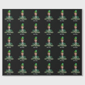 Funny Joe Biden St. Patrick's Day Confused Geschenkpapier (Flach)