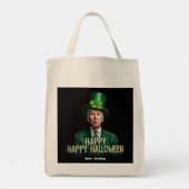 Funny Joe Biden St. Patrick's Day Confused Tragetasche (Rückseite)
