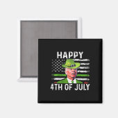 Funny Joe Biden St Patricks Day Happy 4. Juli Magnet (Vorderseite/Rückseite)