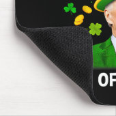 Funny Joe Biden St Patricks Day Merry 4. Easte Mousepad (Ecke)