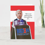 Funny Joe Biden über den Hill Präsident Birthday Karte<br><div class="desc">Schicken Sie eine aktuelle und lustige Geburtstagskarte, um die US-Präsidentschaftswahlen 2020 zu überstimmen, und lass locker mit politischem Humor, um das Jahr zu erhellen. Sleepy Joe Biden wird hier als Captain Pike dargestellt, indem er durch seinen Roboter-Rollstuhl Dinge kommuniziert, um Ihre Freunde und Familie daran zu erinnern, dass wir nicht...</div>